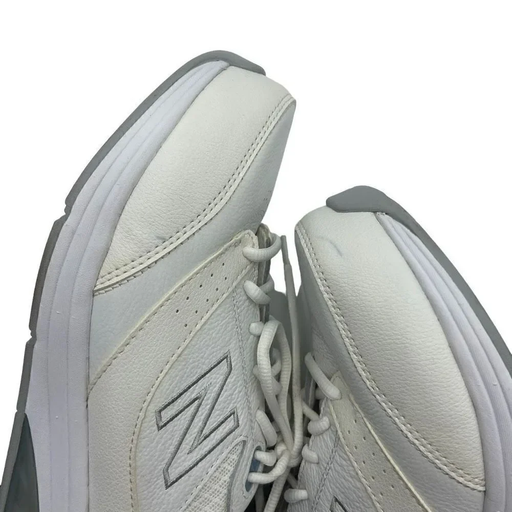 New‎ Balance WW928WB3 Leather Walking Shoes Sneakers White/Blue Size 9.5